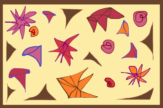Smorgasbord1 abstract digital artwork by meenal