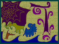 Awe abstract digital artwork by meenal