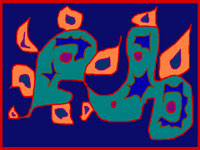 Firent abstract digital artwork by meenal