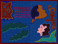 Leafliz abstract digital artwork by meenal