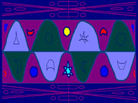 Timewave abstract digital artwork by meenal