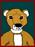 My Teddy abstract digital artwork by meenal