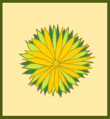 flower3 digital decorative art by meenal