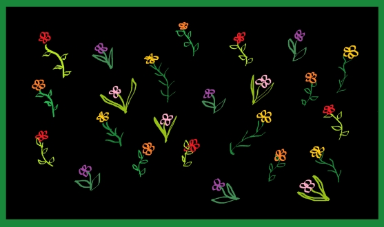 garden1 digital decorative art by meenal