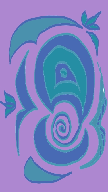 Spiral digital decorative art by meenal