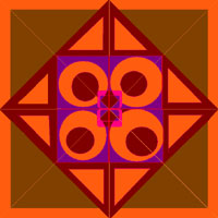 Geo Mandala 1 digital decorative art by meenal