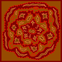 Magic Mandala 2 digital decorative art by meenal