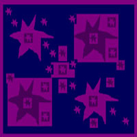Starry digital decorative art by meenal