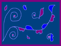 Vine digital decorative art by meenal