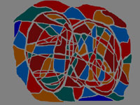 Heads_figurative_abstract digital art by meenal