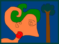 Pictree_figurative_abstract digital art by meenal