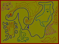 Wish_figurative_abstract digital art by meenal