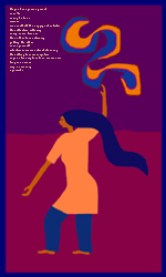 aparijita_figurative-abstract women series digital art by meenal