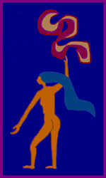freedom_figurative-abstract women series digital art by meenal