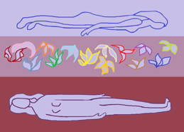 mind_body digital art by contemporary Indian artist meenal