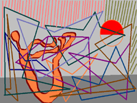 rising digital art by contemporary Indian artist meenal