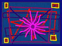 sun_2 digital art by contemporary Indian artist meenal